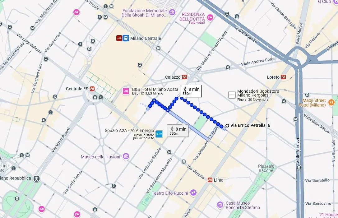 Cleopatra - Monolocale Per 2 Persone Centrale Buenos Aires Milan Apartment
